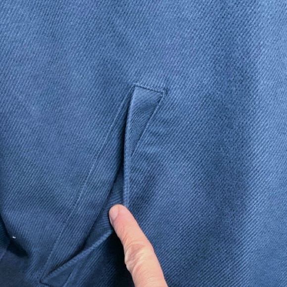 EUC JOE’S JEANS Raglan Twill Bomber Jacket Blue XL - Picture 7 of 8